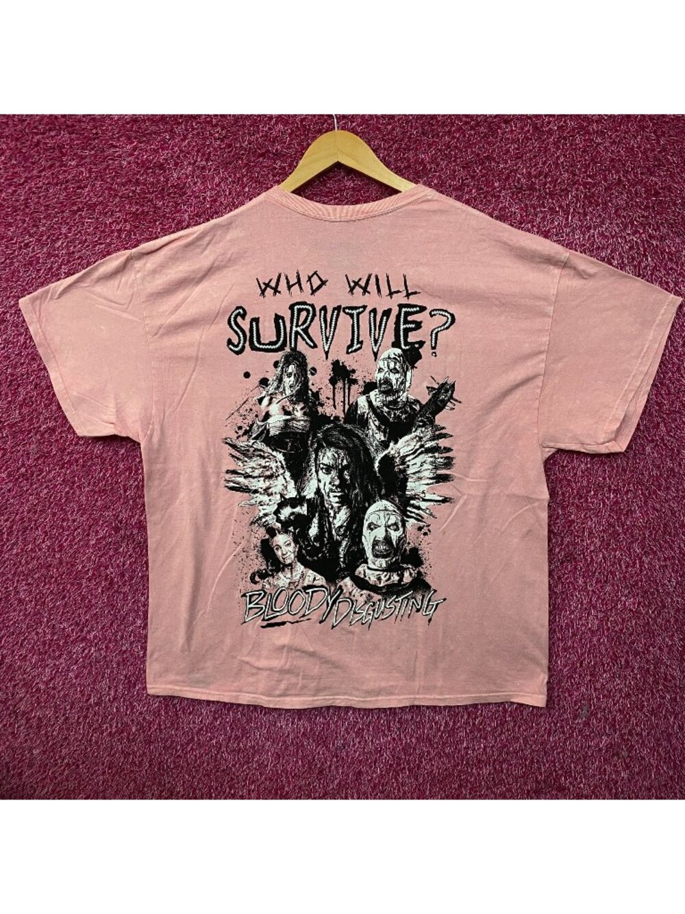 Bloody Disgusting X Terrifier Art The Clown T-Shirt XL